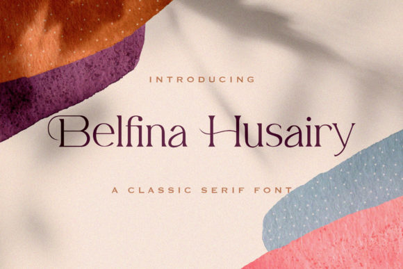 Belfina Husairy: A Serif Font That Elevates Handmade Branding and Product Design