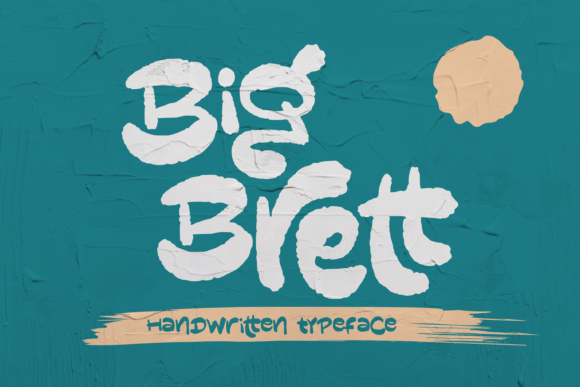 Big Brett: A Playful Script Font for Makers
