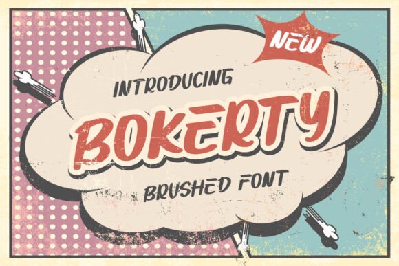 Bokerty: A Premium Brushed Font for Modern Web Design