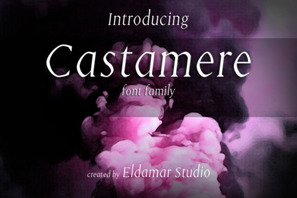 Castamere: A Minimal Serif Font for Elegant Branding Projects