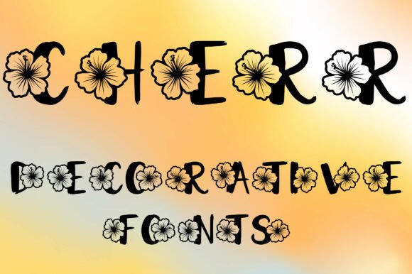 Cherr: A Decorative Font That Brings Tropical Flair to Editorial Design