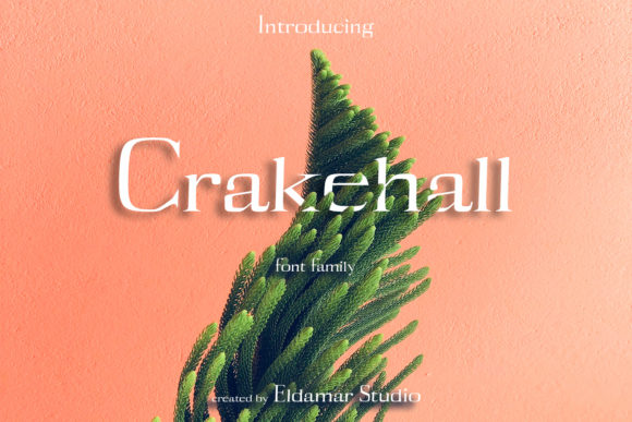 Crakehall: A Minimal Serif Font for Elegant Editorial Design