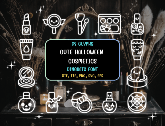 Cutehalloweencosmetics Regular: A Spooky Font for Branding