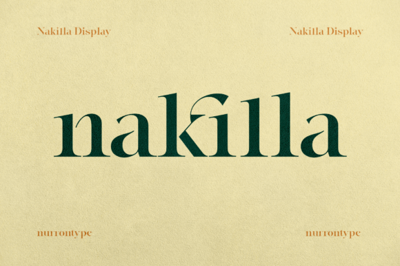 How Nakilla Elevates Campaign Typography with Bold Elegance