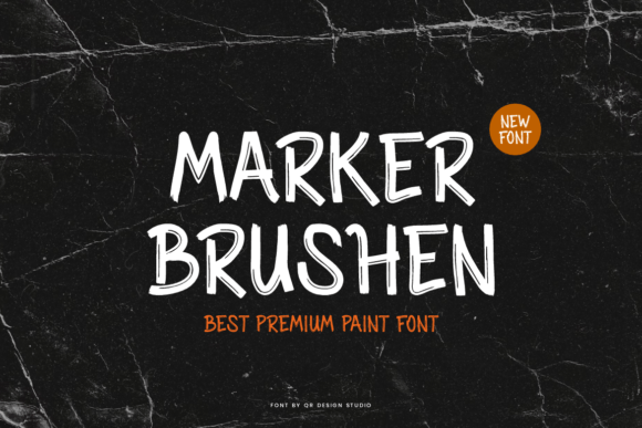 Marker Brushen: A Sweet Handwritten Font for Crafters
