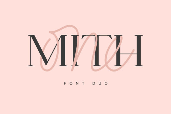 One Mith Font Duo: A Perfect Pairing for Handmade Designers and Crafters