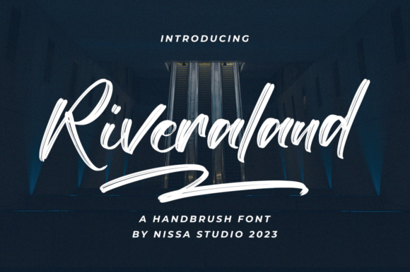 Riveraland: A Bold Script Handwritten Font for Campaigns