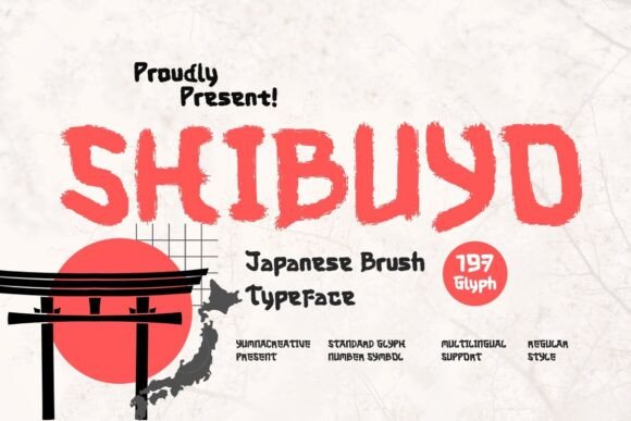 Shibuyo: A Premium Display Font for Digital Branding
