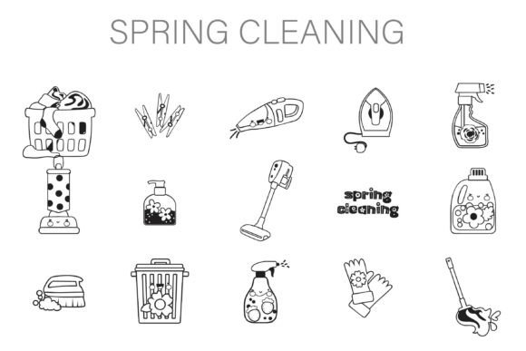 Spring Cleaning Dingbats: A Fresh Typeface for Creators