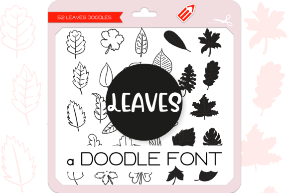 The Leaves: A Cute Dingbats Font for Creative Editorial Design